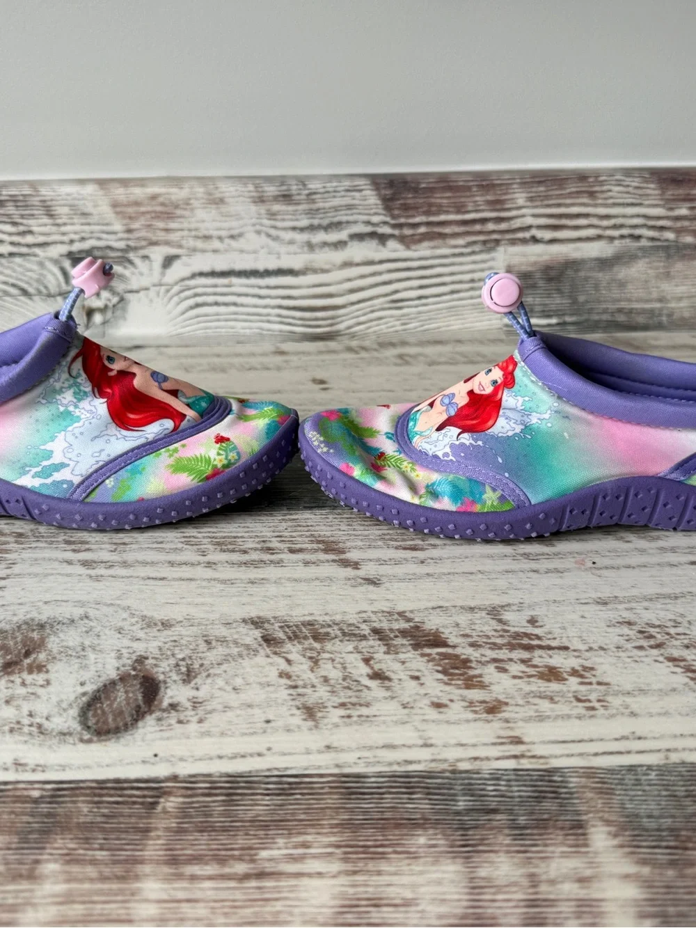 DISNEY Princess Ariel Swim SHOES Water SHOES Sz 11/12